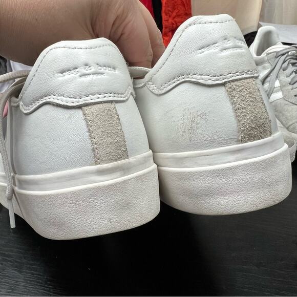 Rag & Bone White Rb Army Low Sneakers Leather Classic Casual Lace Up EU 38 $250 - Picture 10 of 10